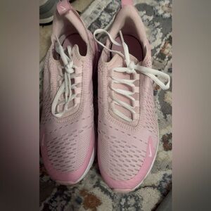cute pink nike air max 270s